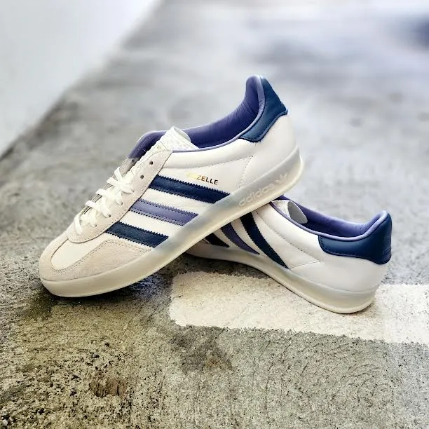 ADIDAS GAZELLE INDOOR WHITE PRELOV BLUE