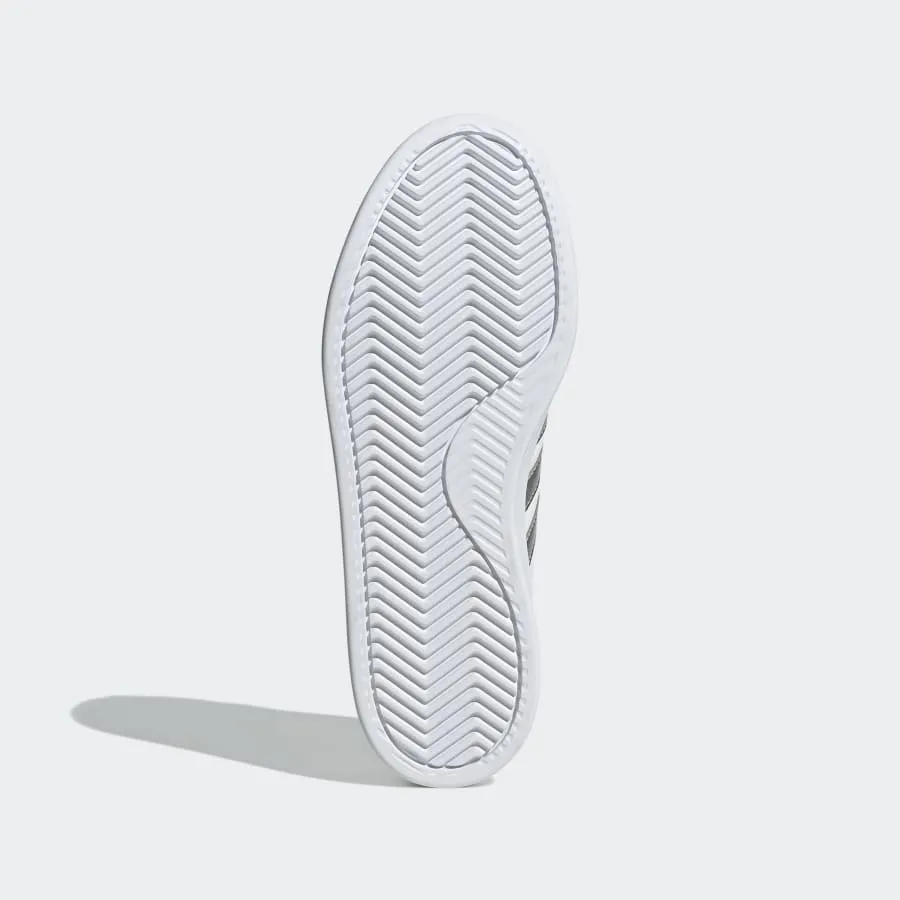 ADIDAS WOMEN'S GRANDCOURT 2.0 WHITE/SILVER SHOES