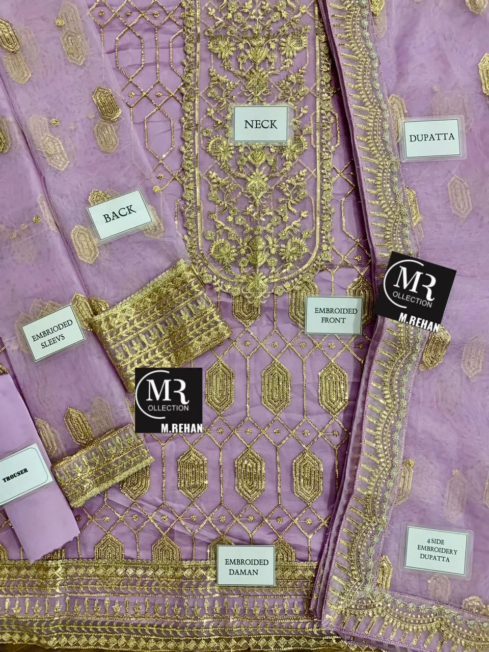 Asim Jofa Chiffon Suit