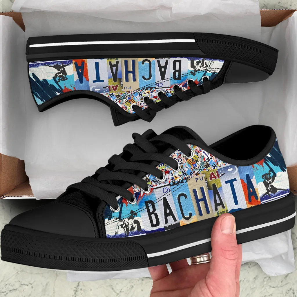 Bachata License Plate Shoes