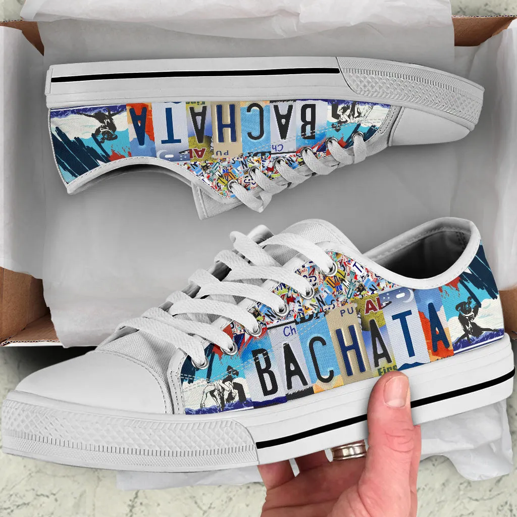 Bachata License Plate Shoes