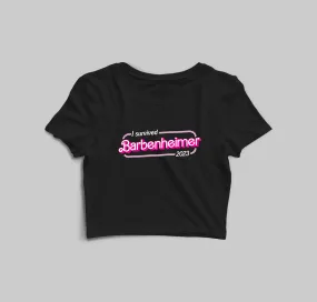 Barbenheimer Crop Top