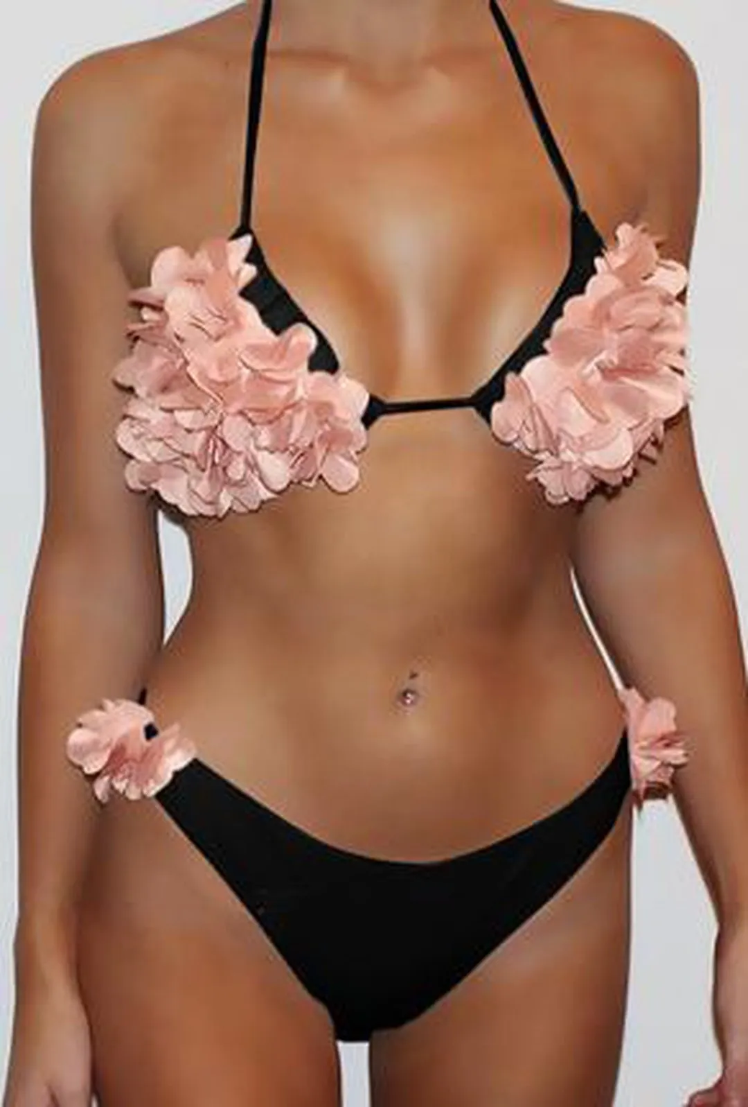 BIEZ - PETALS TRIM SWIMSUIT