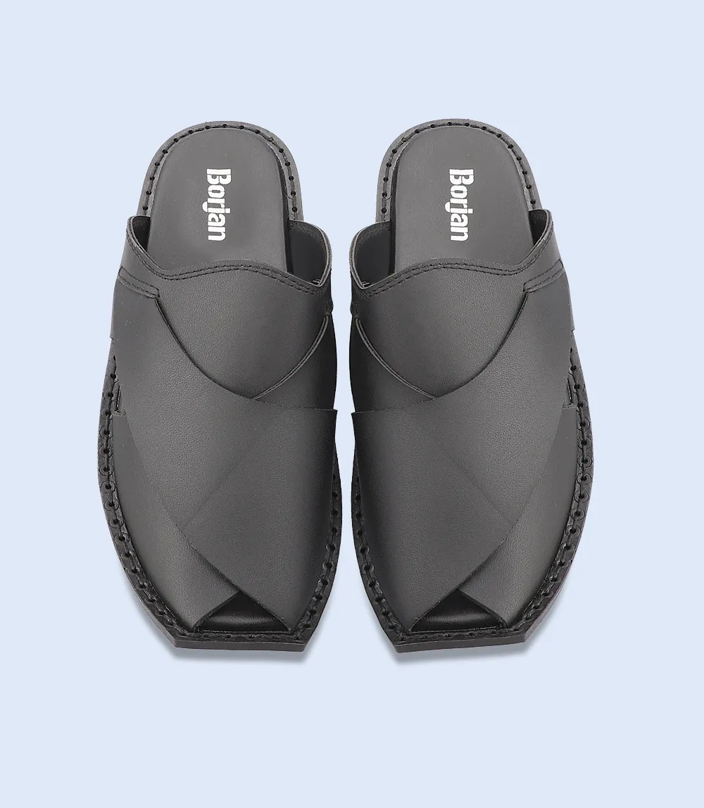 BM4541-BLACK-Men Peshawari's