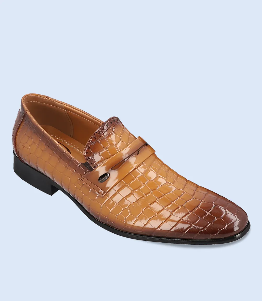 BM5050-TAN-Men Formal Slip-on's