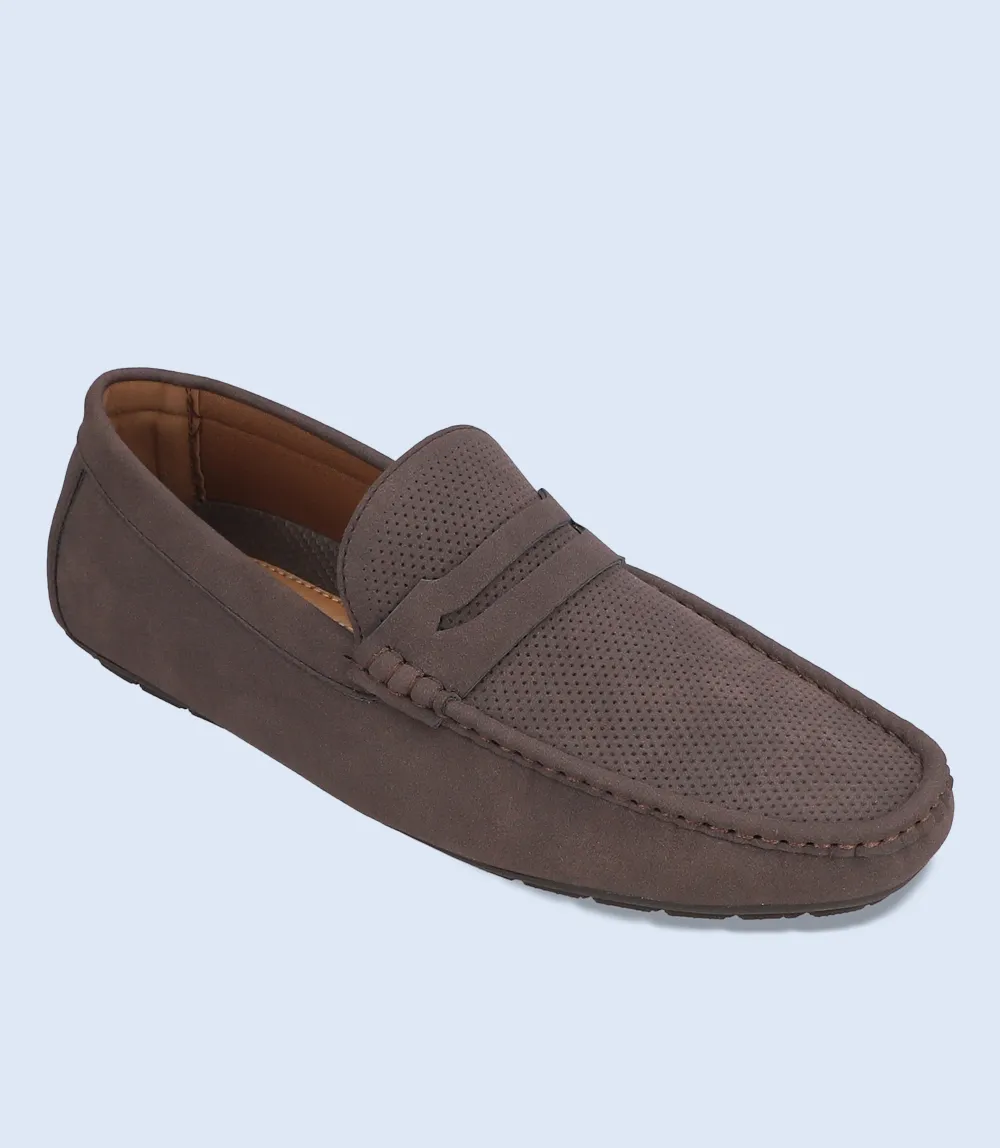 BM5144-COFFEE-Men Loafers