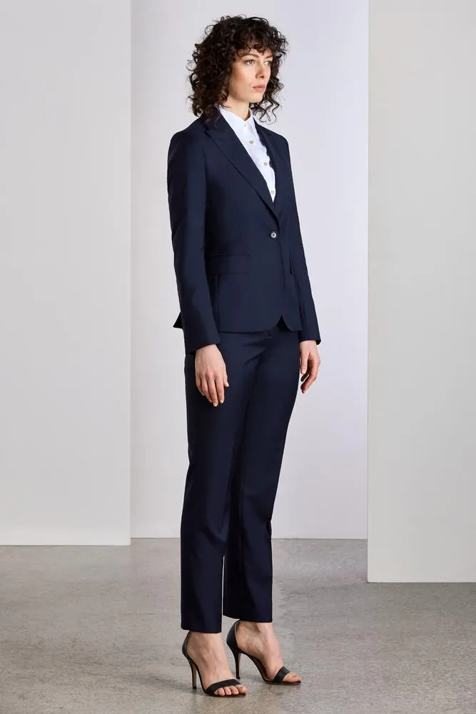 Camila Suit - Dark Navy Wool 2177