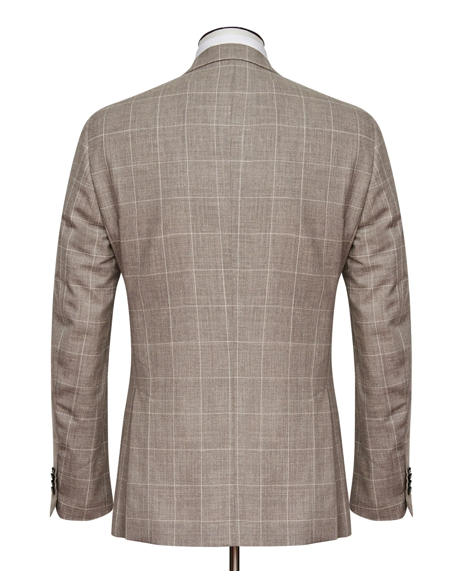 Corso Suit - Taupe Windowpane