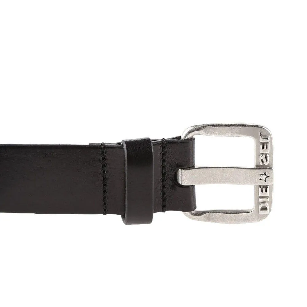 Diesel B-STAR Leather Belt - Brown