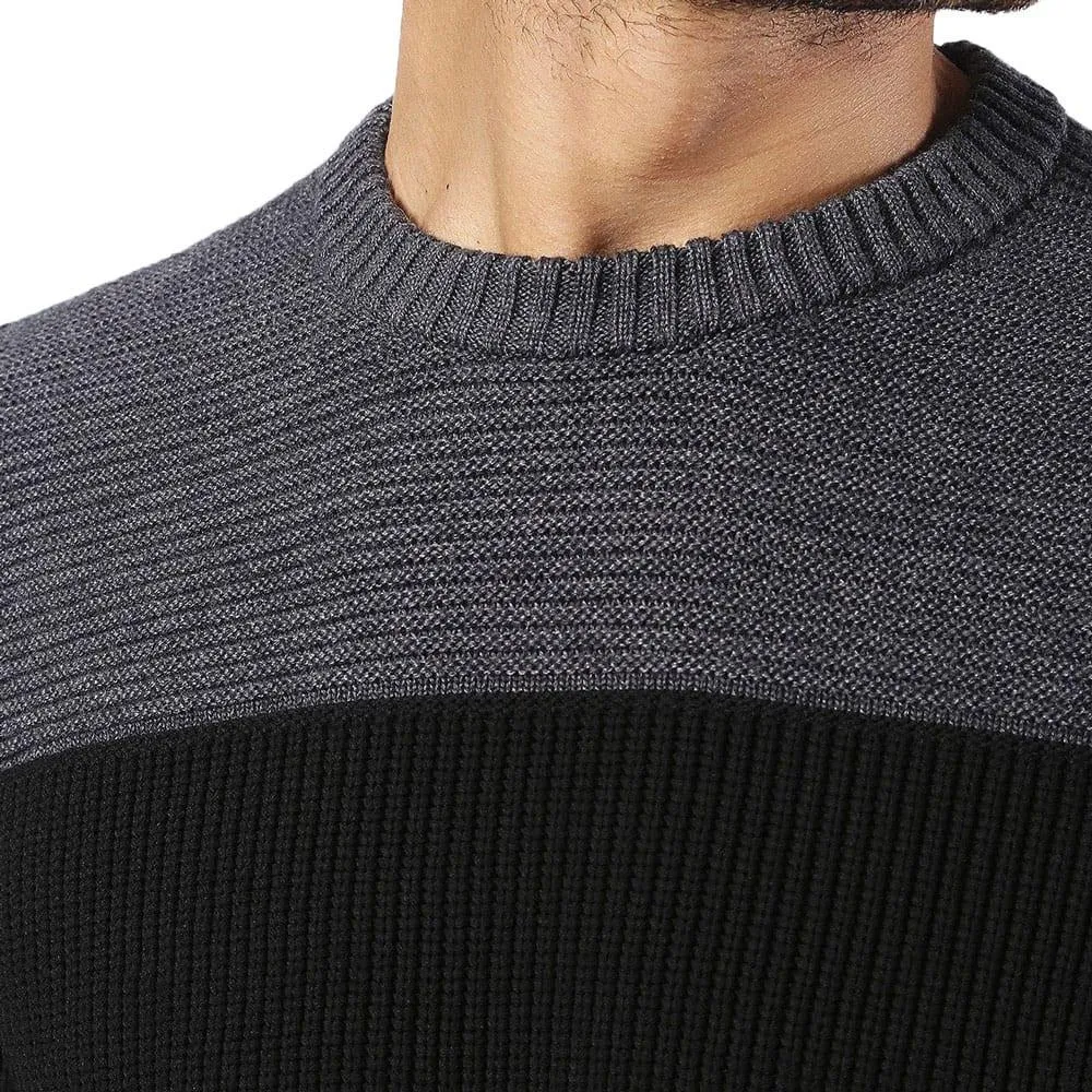 Diesel K-Baccanalis Stripe Jumper - Black