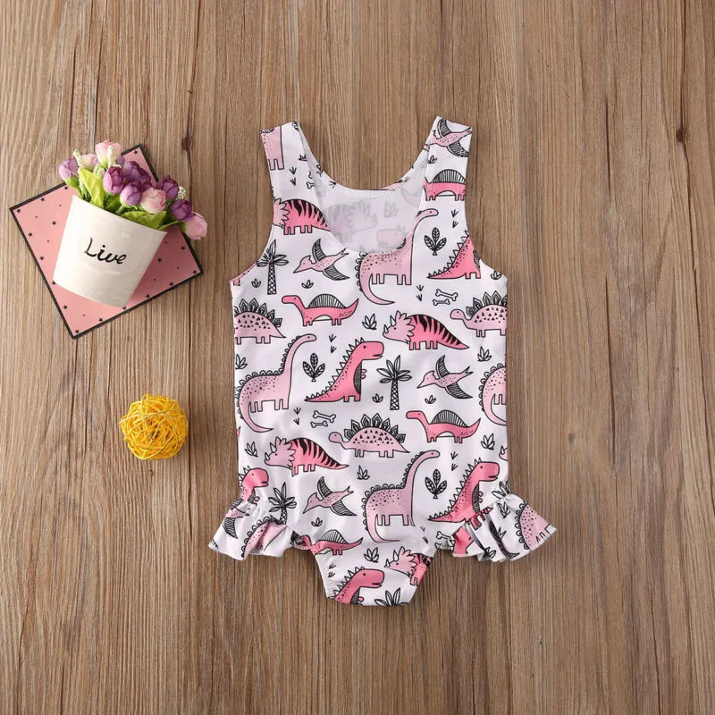 DINOSAUR Pink Swimsuit