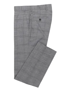 Edward Grey Checked Trouser