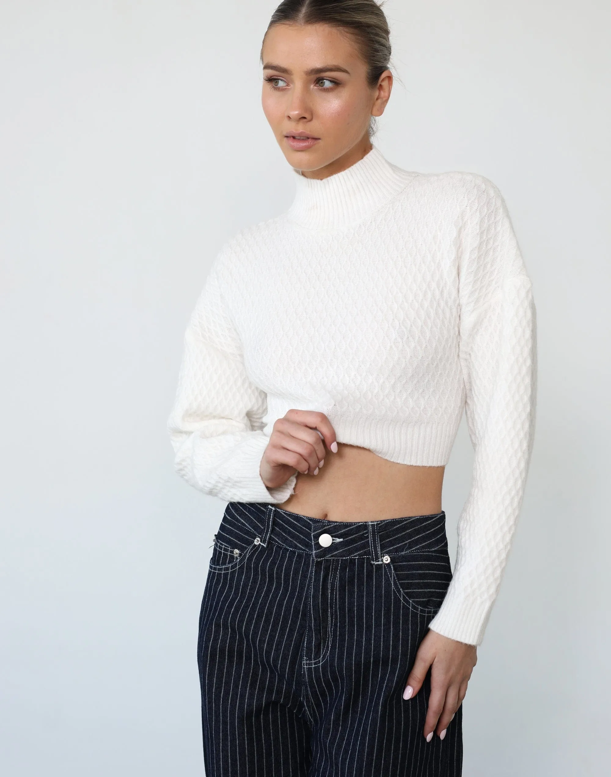 Helena Jumper (White)