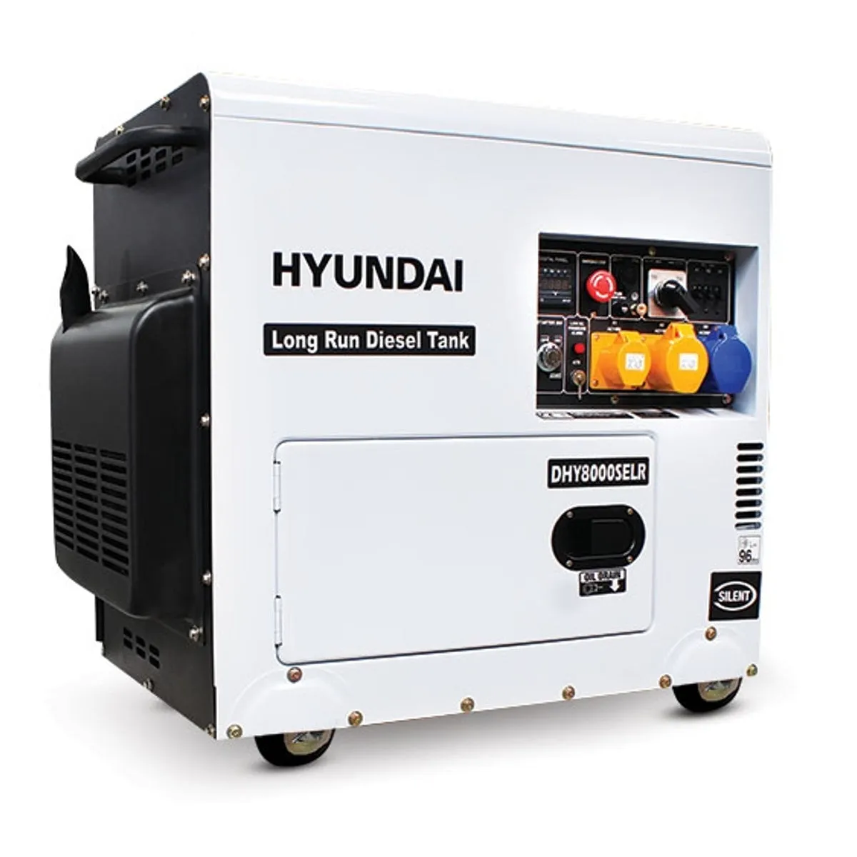 Hyundai DHY8000SELR  Long Run Diesel Generator 230V