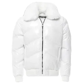 Jordan Craig Lenox Nylon Puffer (White) - 91626