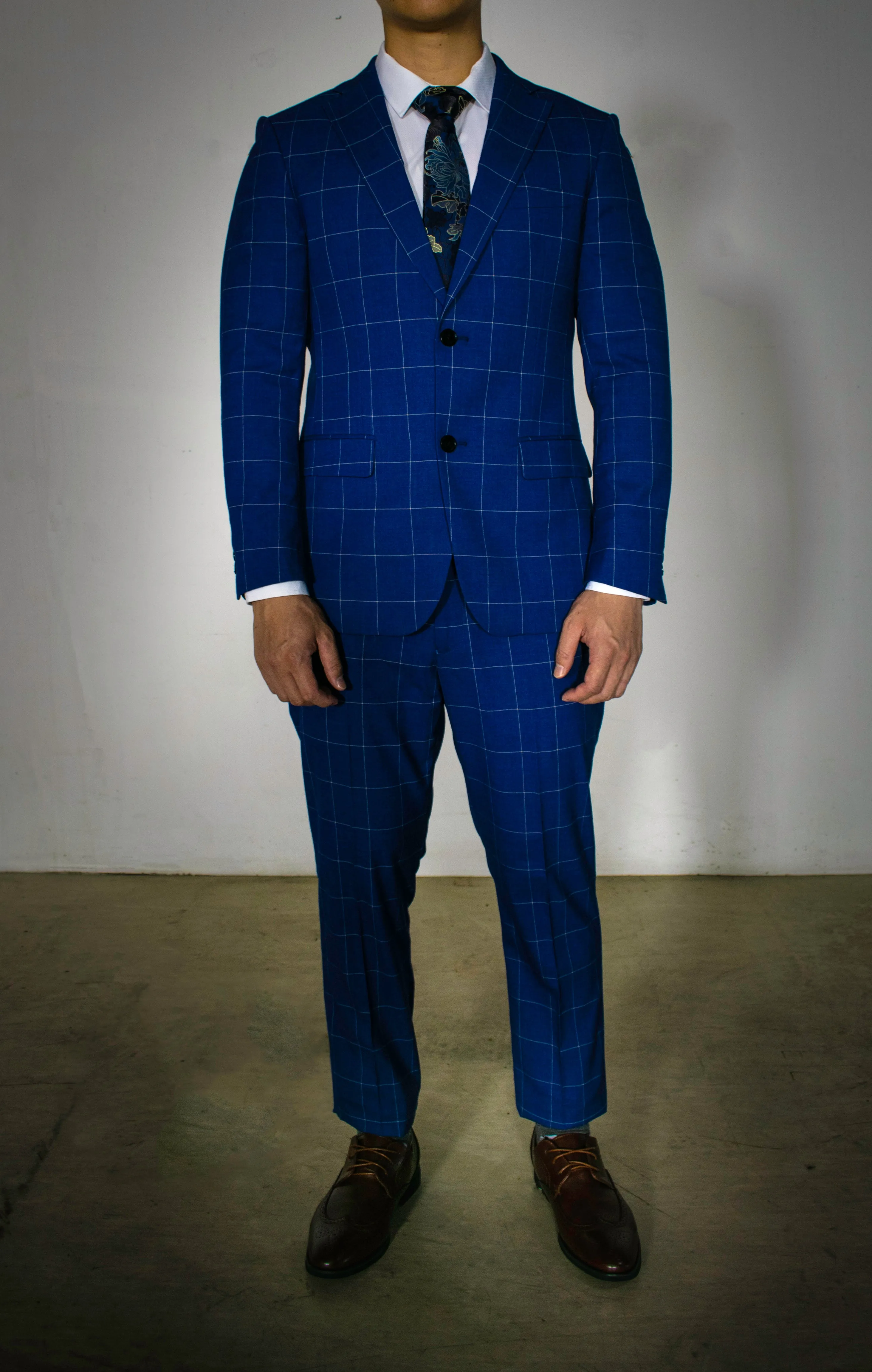 Mens Kingston Blue Suit