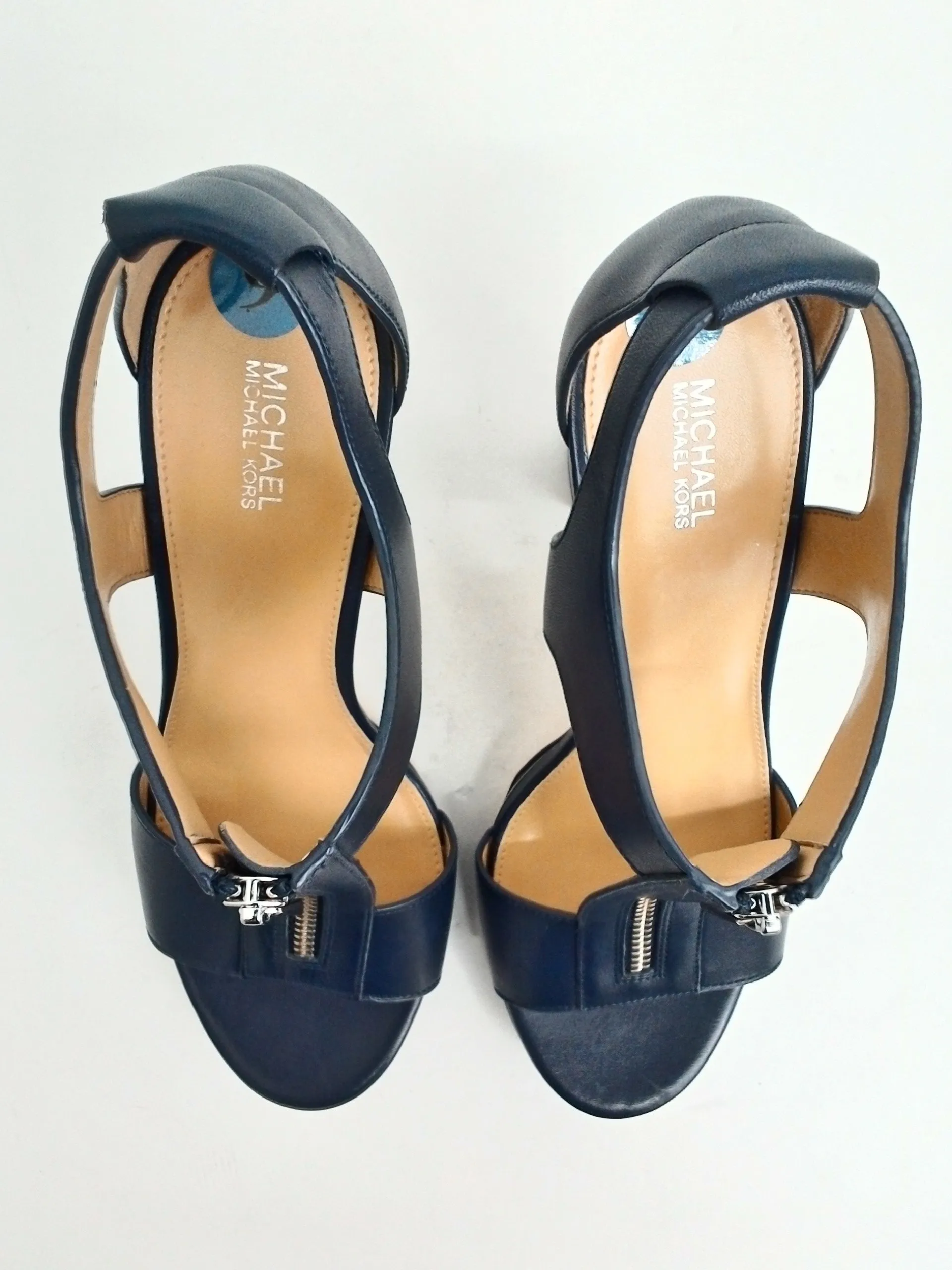 Micheal Kors Women's Navy Blue Sandals Size 9 M