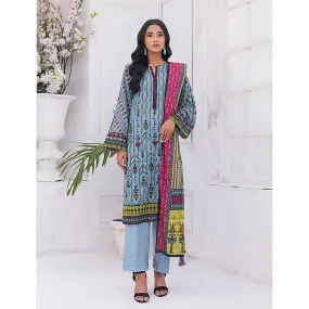 Mirha Printed Lawn Unstitched 3Pcs Suit - MP-0023