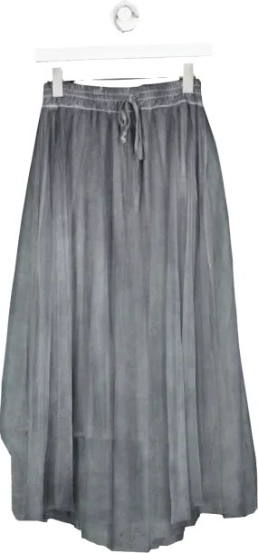 Miss Sugar Grey Tulle Skirt UK S