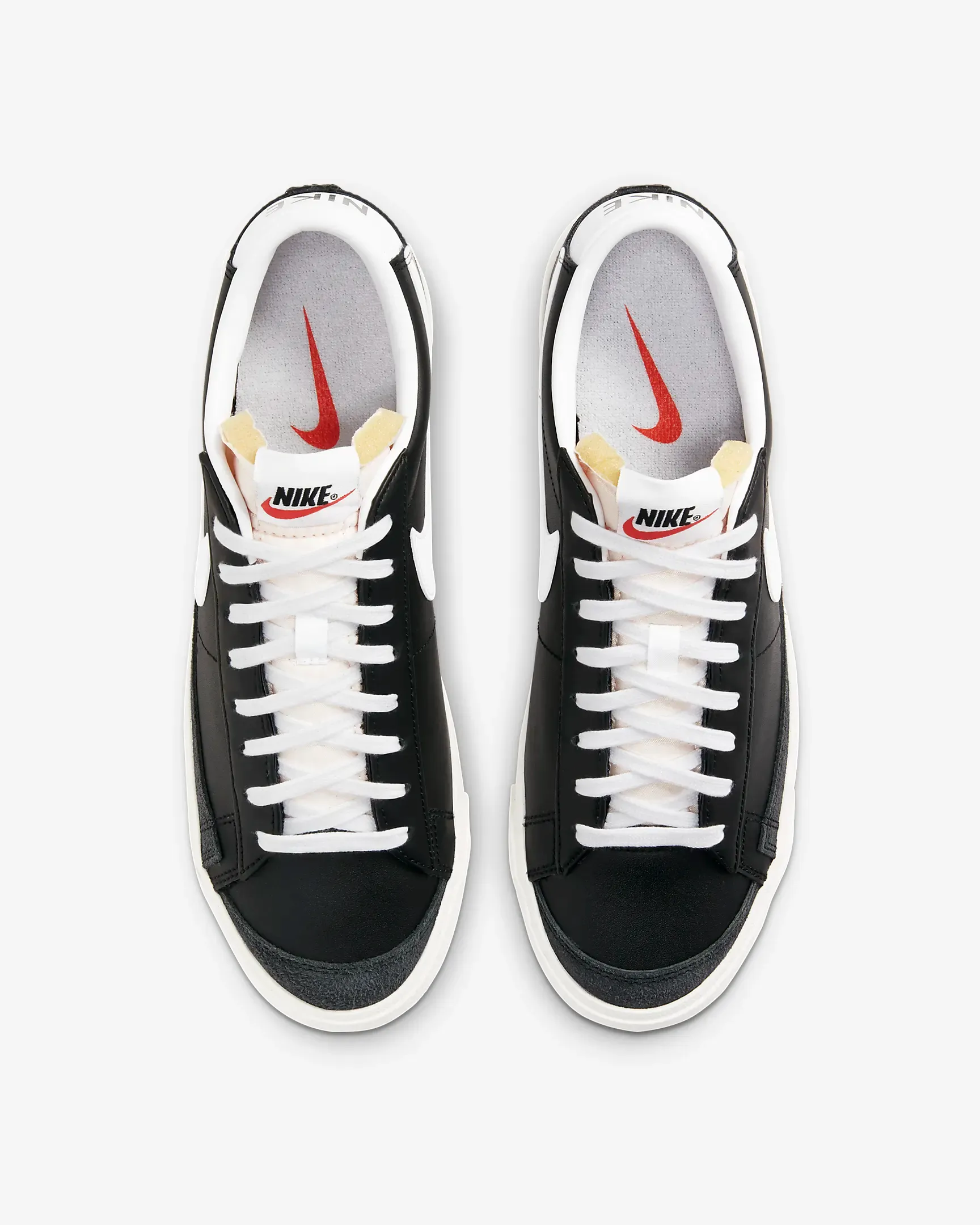 Nike Men's Blazer Low '77 Vintage Shoes - Black / Sail / White