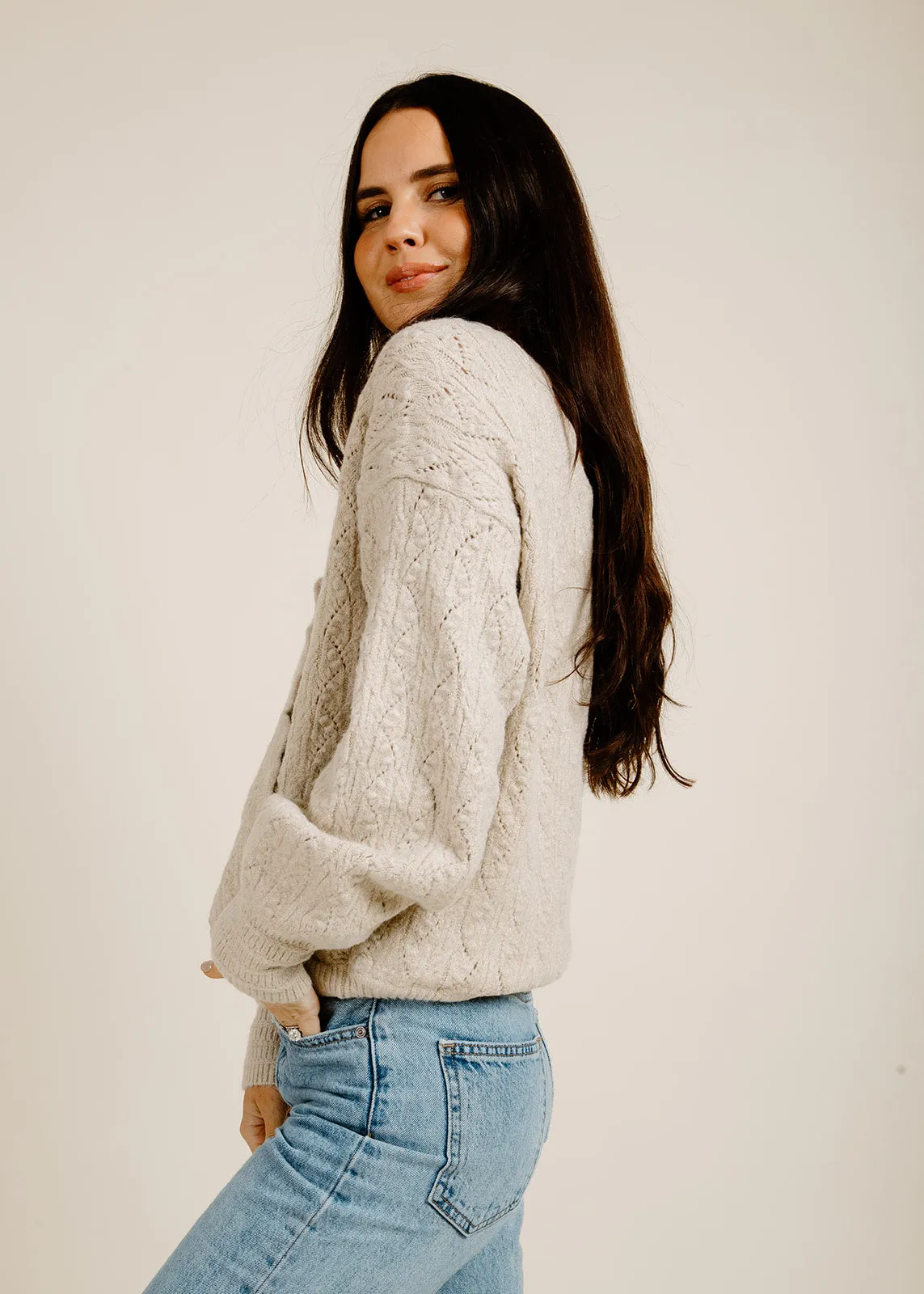 Nora Sweater - Taupe