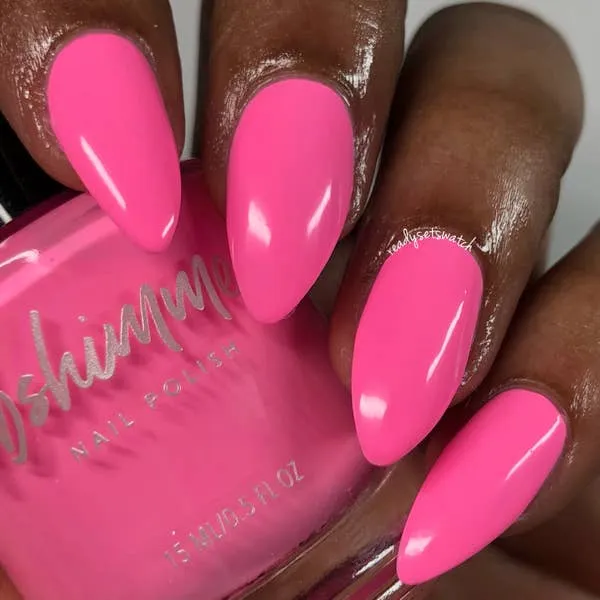 'Pink Or Swim' Nail Polish