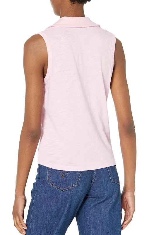 Sanctuary - Master Plan Button Up Tank Pink