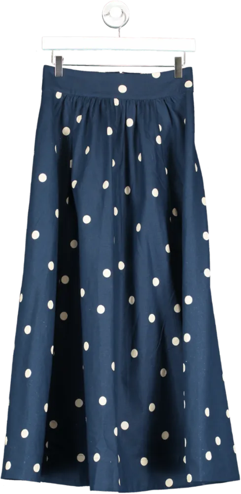 Sezane Blue Sophie Skirt UK 8