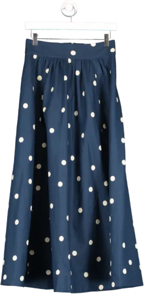 Sezane Blue Sophie Skirt UK 8