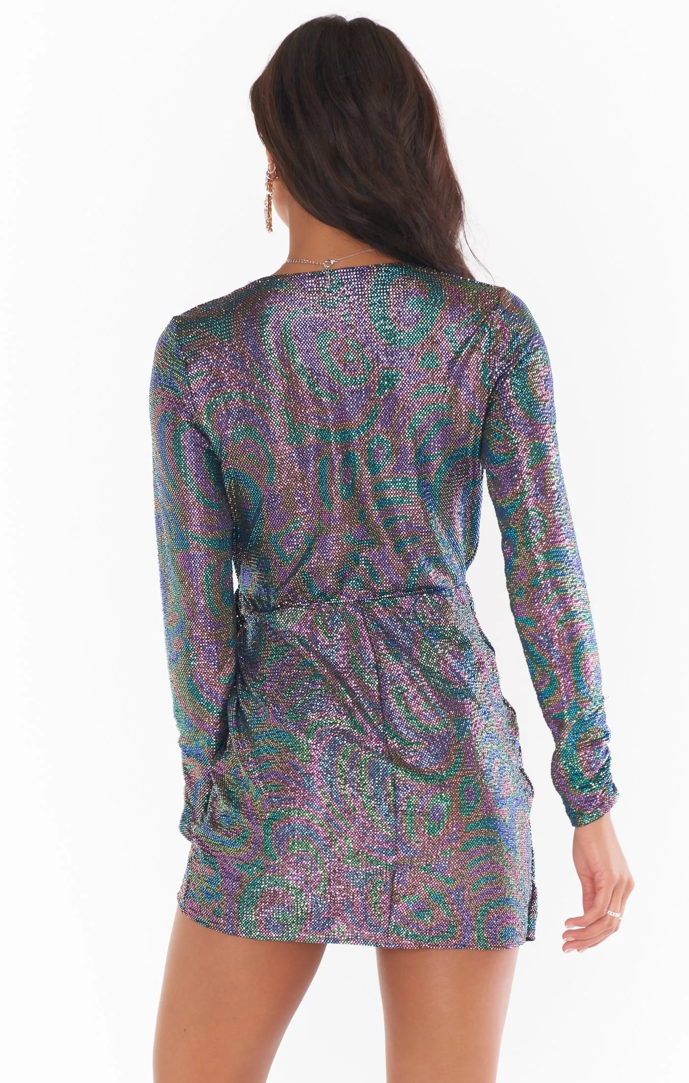 Show Me Your Mumu Kimora Cosmo Confetti Mini Dress