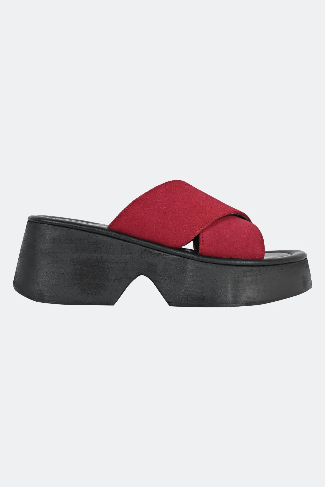 Siena Platforms in Red For Women