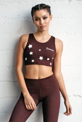 Spiritual Gangster Dreamer Tech Crop Bra