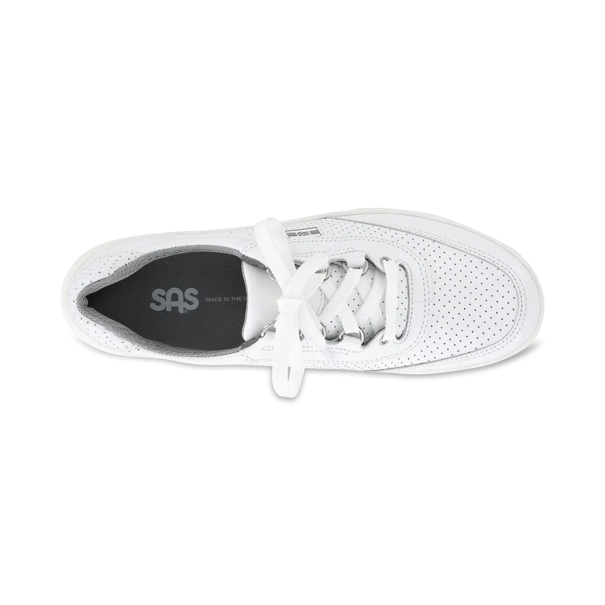 Sporty Lux White Perf