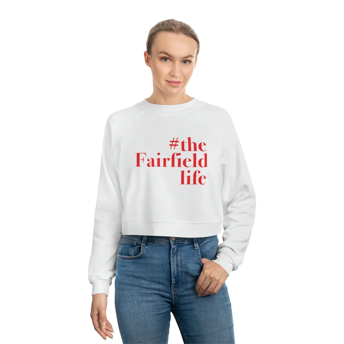 #thefairfieldlife Women's Cropped Fleece Pullover