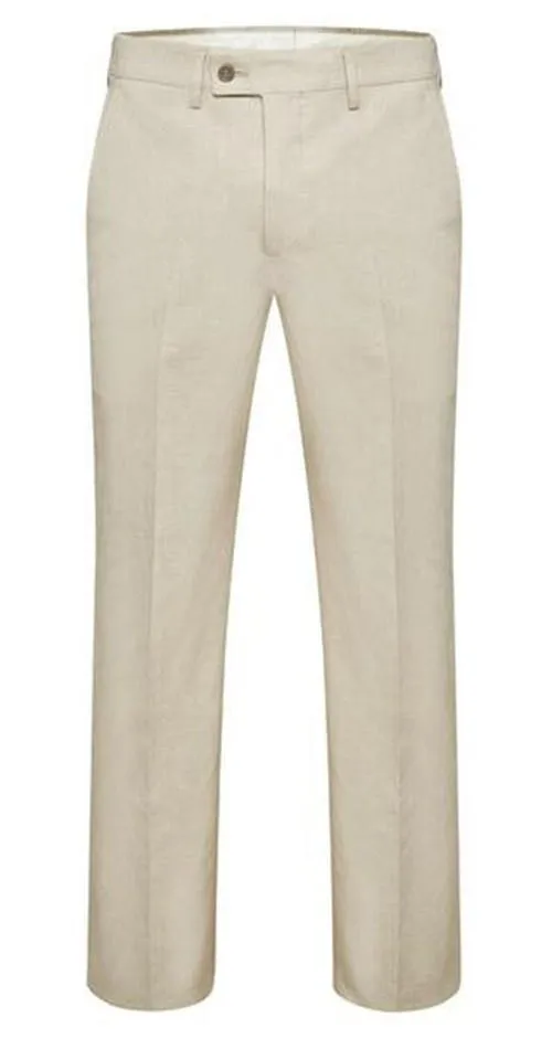 TROUSER LINEN UBER   JOE 7019 SAND