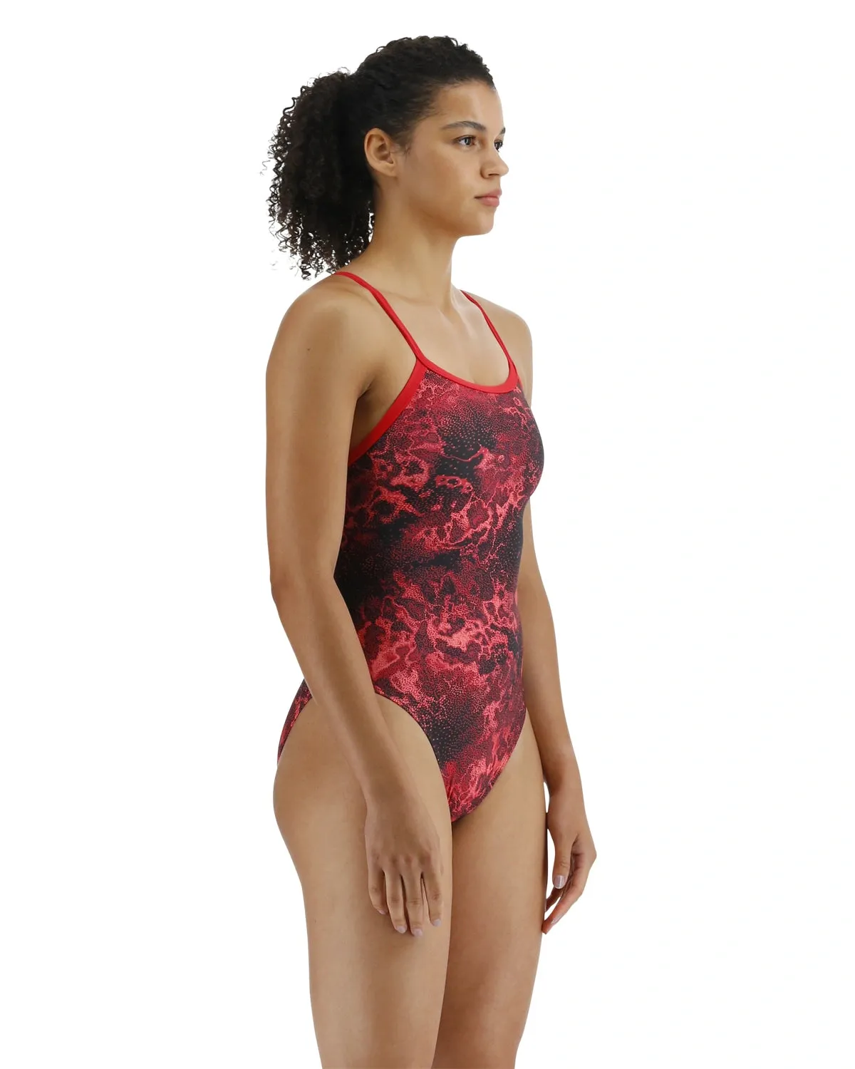 TYR Women's Diploria Durafast Lite Diamondfit Swimsuit | Red