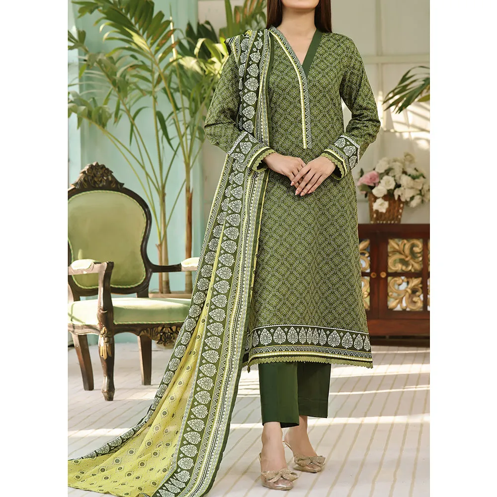 Certainly! Heres an optimized title for the e-commerce product:

Elegant Ayesha Alishba Unstitched 3-Piece Printed Lawn Suit – Design 188

This title is crafted to highlight the key features and style of the product, making it more appealing and searchable for potential buyers.