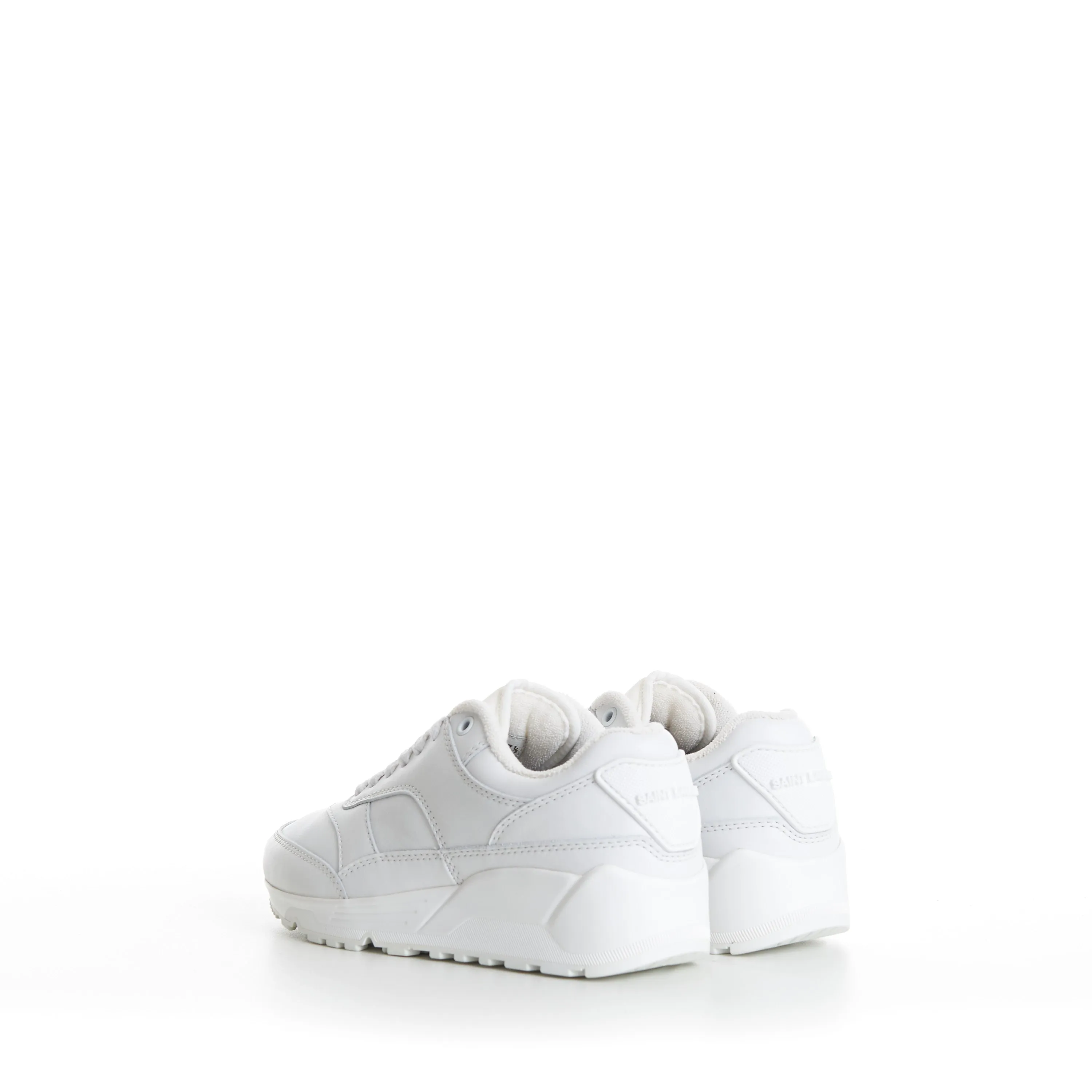 Women's White 'Bump' Low-top Sneakers - Smooth Leather