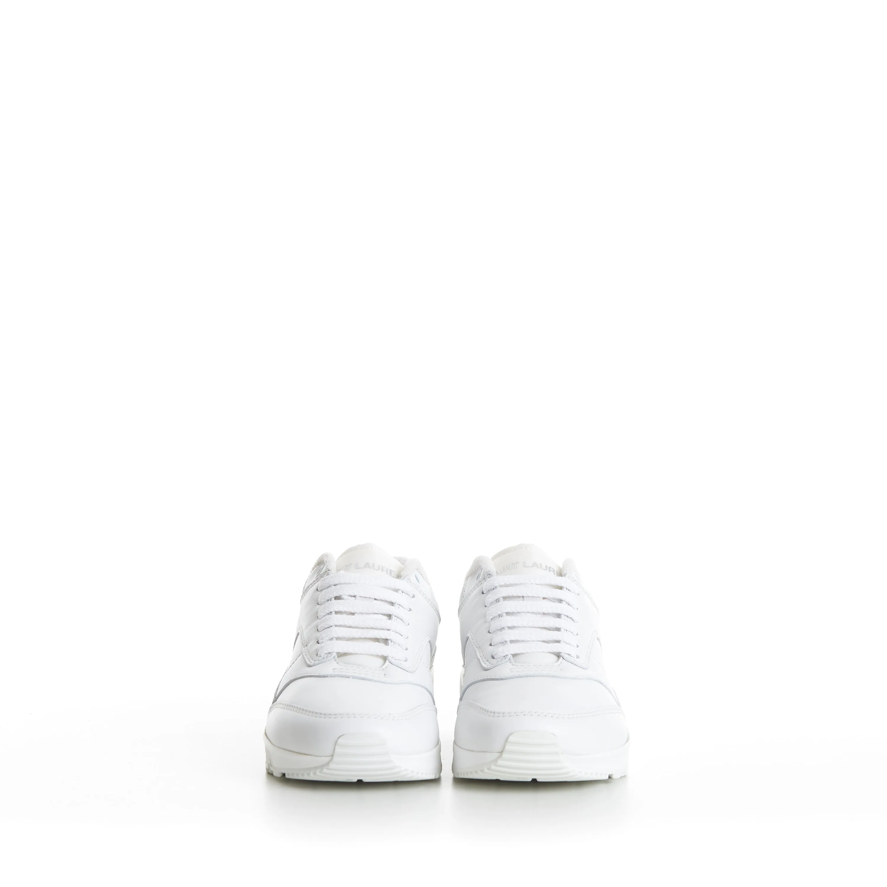 Women's White 'Bump' Low-top Sneakers - Smooth Leather