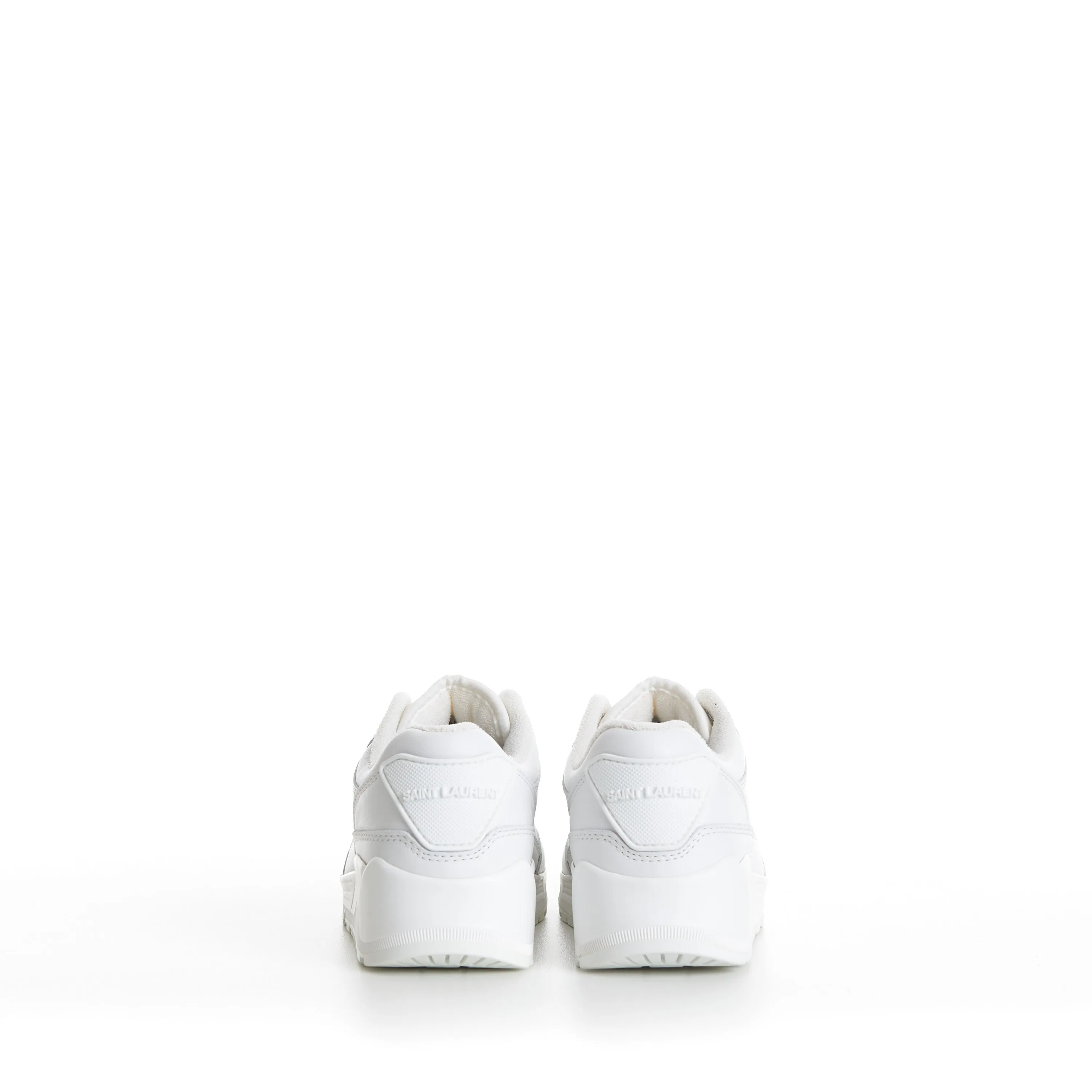 Women's White 'Bump' Low-top Sneakers - Smooth Leather